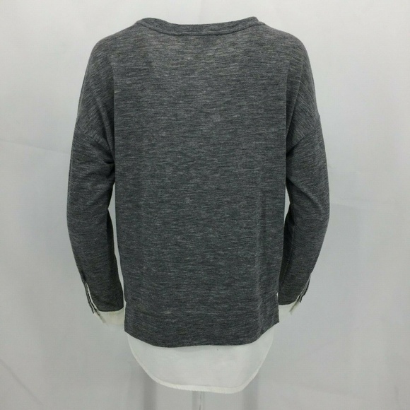 Ann Taylor Loft Sweater Shirt Set Size Medium - Picture 3 of 8